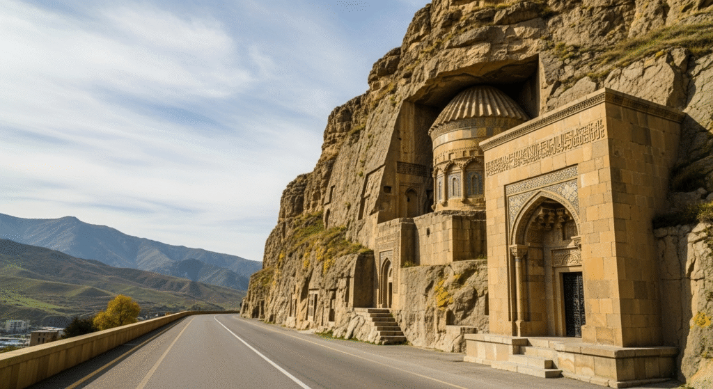 Baku Cliffside Mausoleum