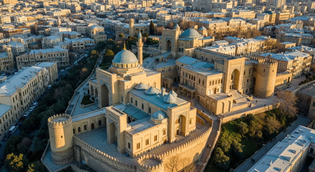 Baku’s Majestic Palace View