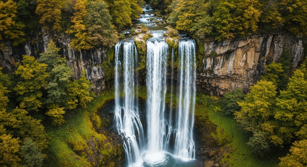 Gabala Waterfall.