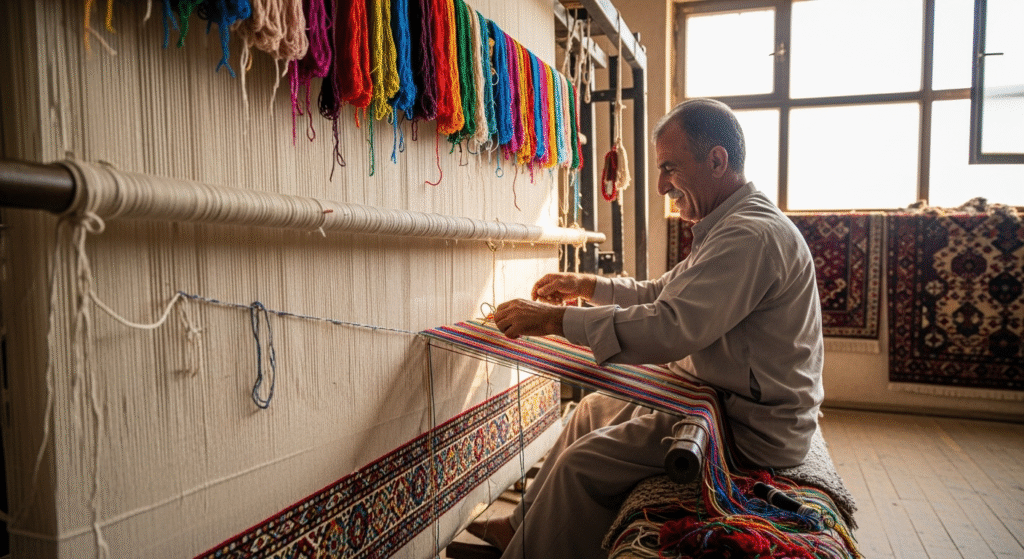 Quba Carpet Weaver